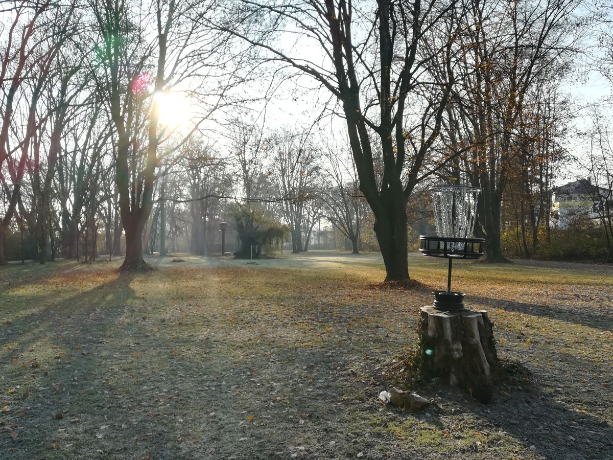 Parkinsel am Morgen.