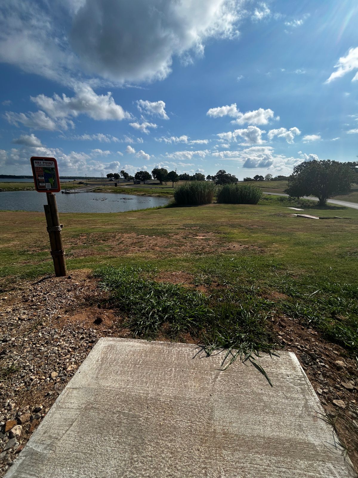 Hole 14 Orange Tee- Bamboo Shoot