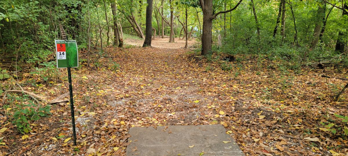 Hole 5/14 tee.