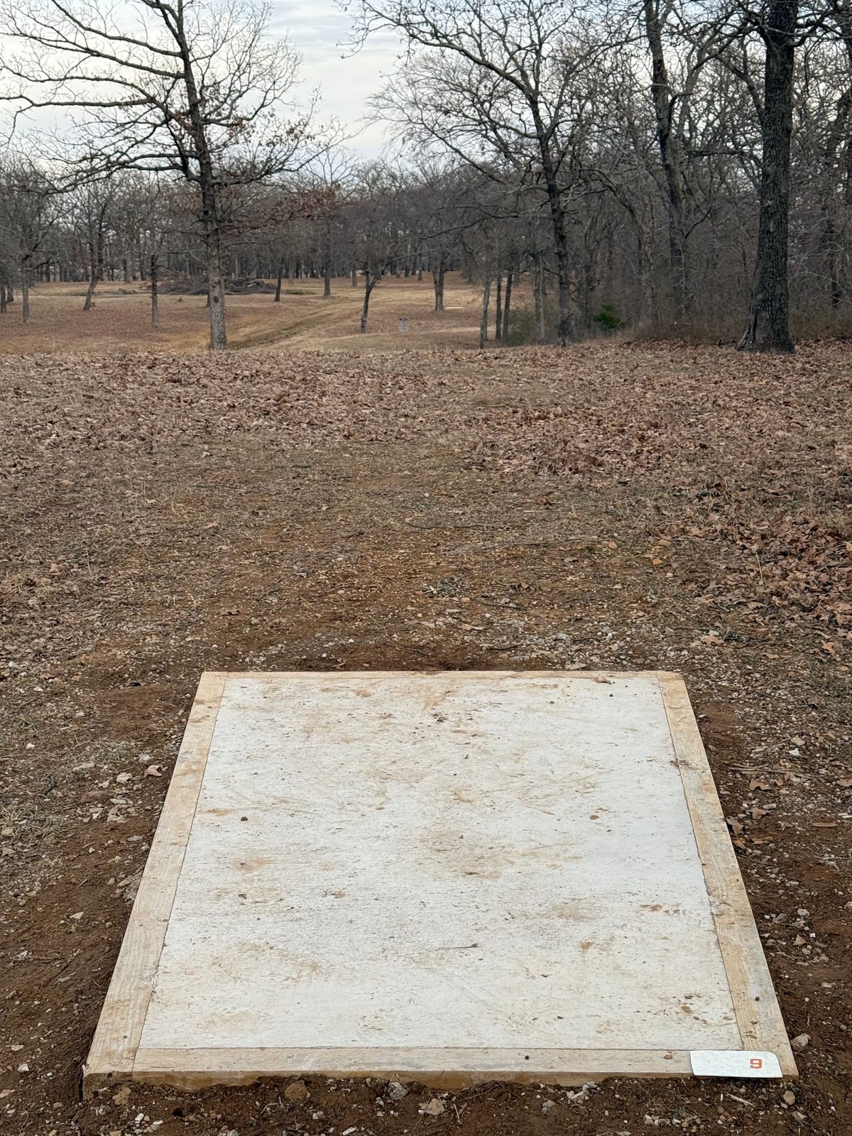 Hole 9 Tee and fairway