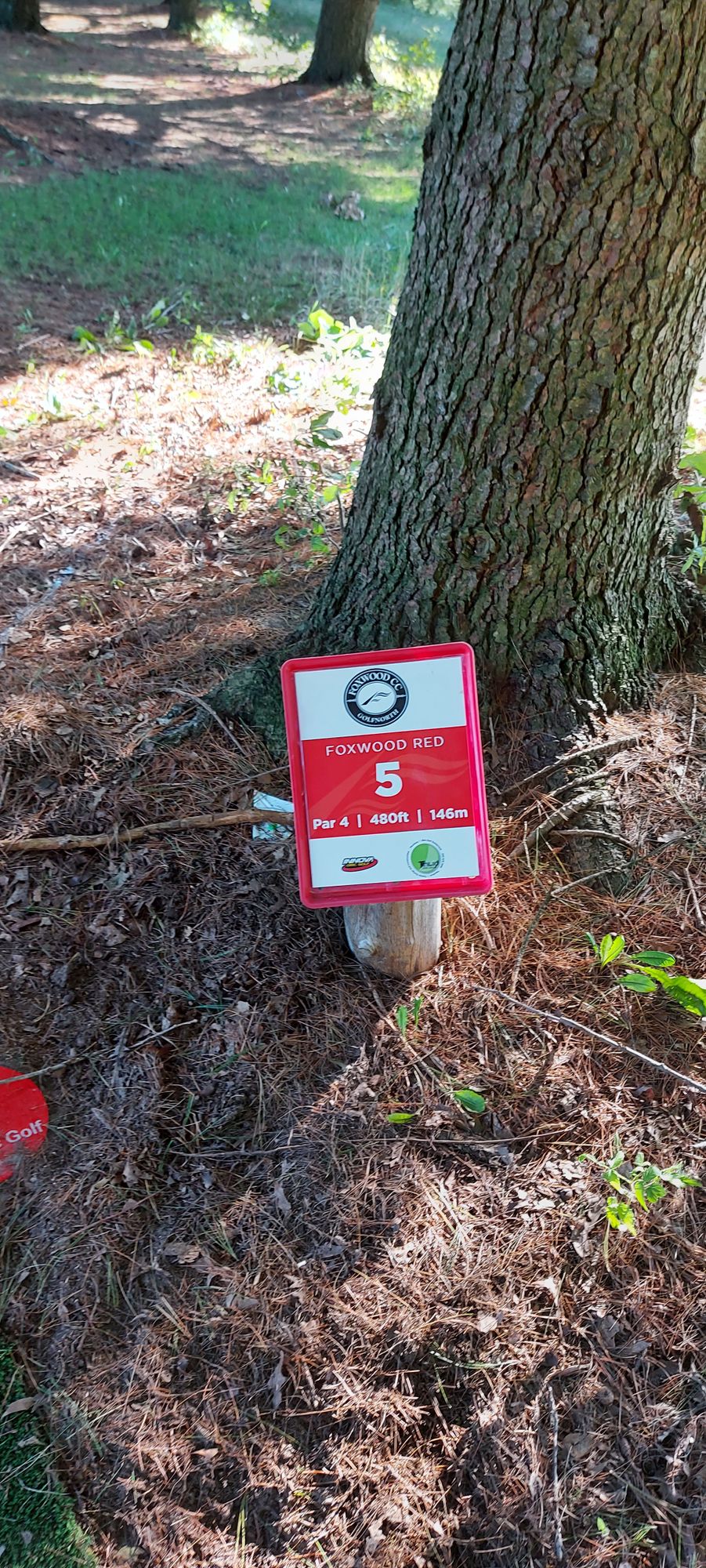 Hole sign #5 🇨🇦🍁🇨🇦🍁🇨🇦