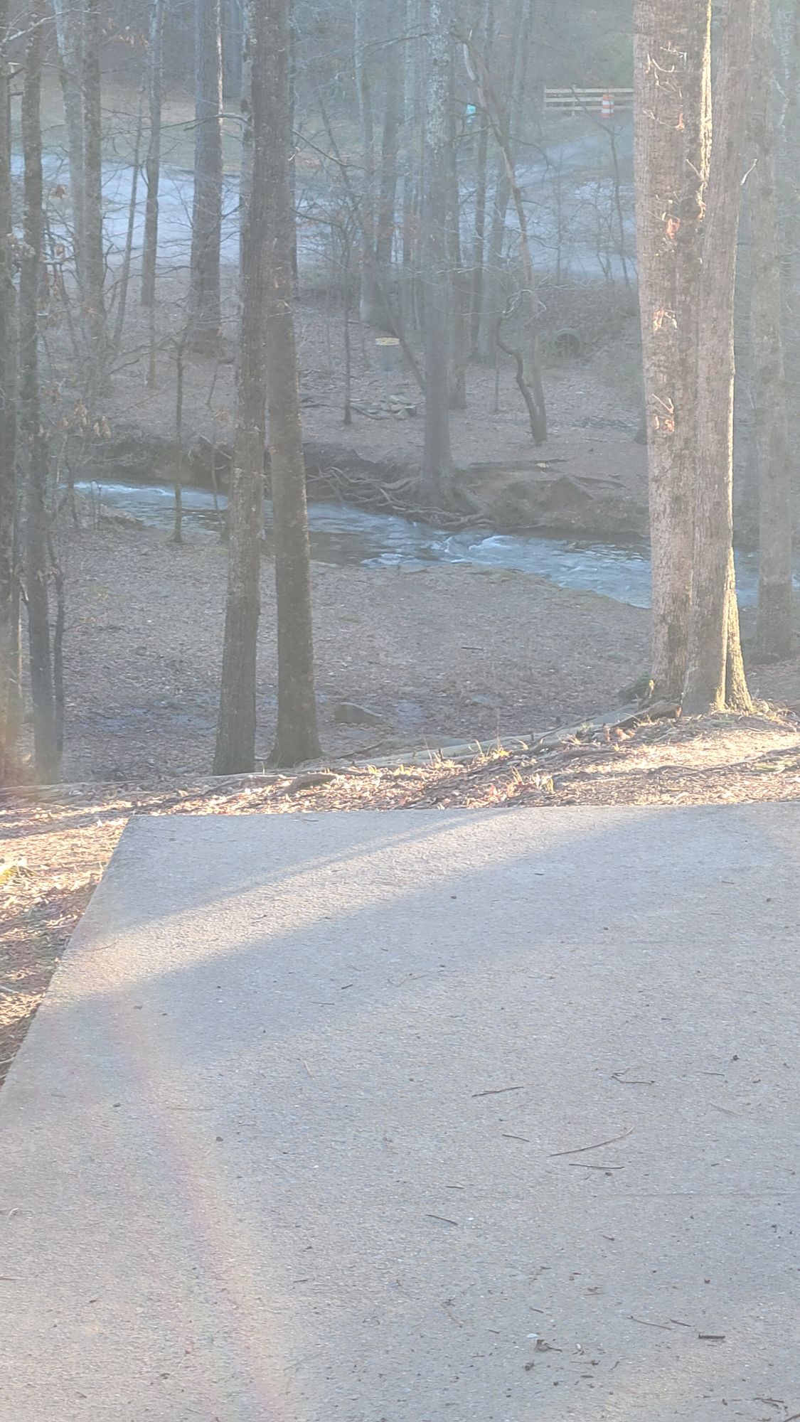 Hole 18 Red to Yellow.