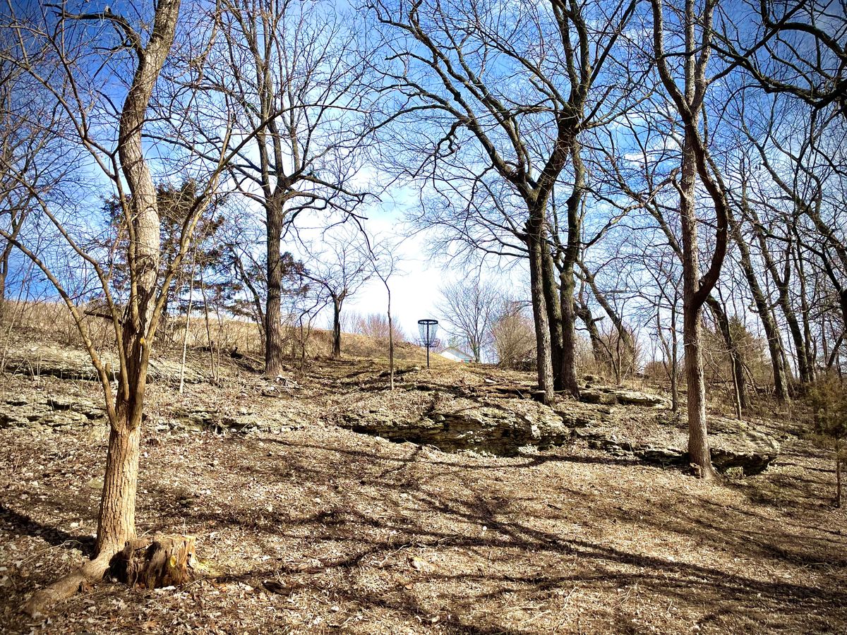 Hole 15 - Don’t go past the basket or you’ll have a death putt.