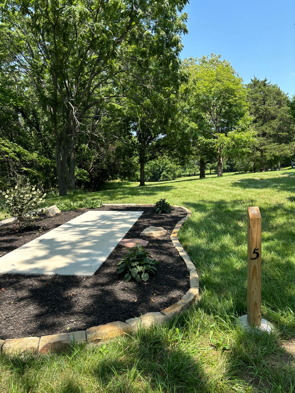Harold’s Roost! He says don’t be a chicken and throw from here! Not that baby tee pad Chuck wants!
