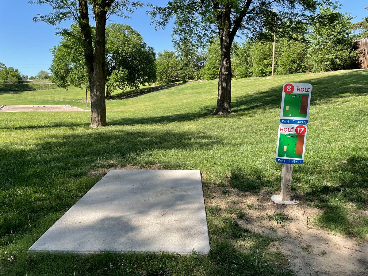 Hole 8 and 17 Tee Pad