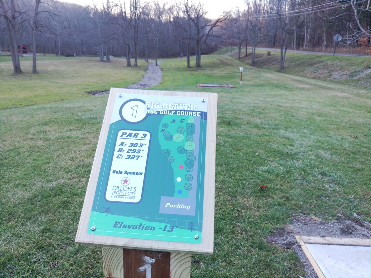 Hole 1 white