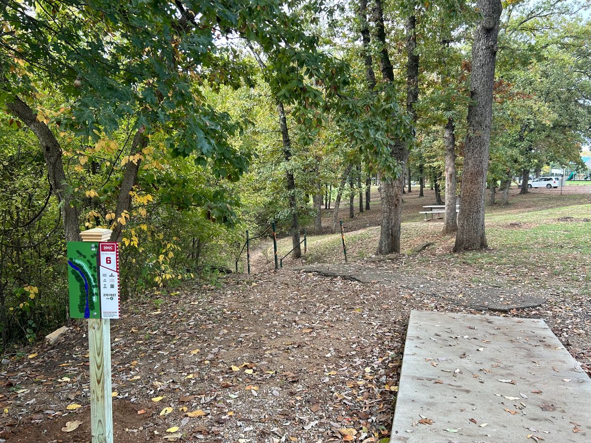 Hole 6 tee