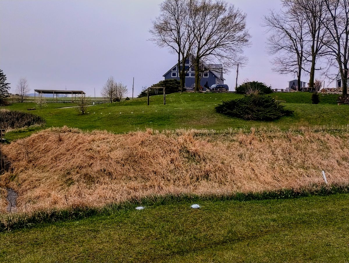 island green on hole 18