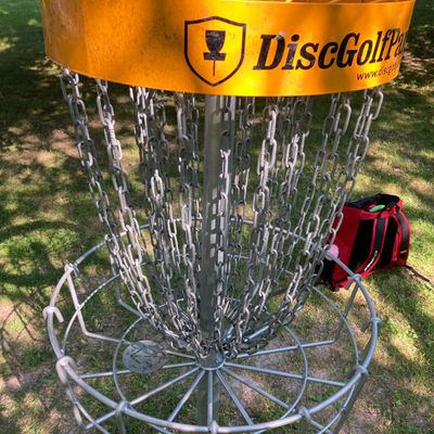 Baskets with next tee-arrows in them.