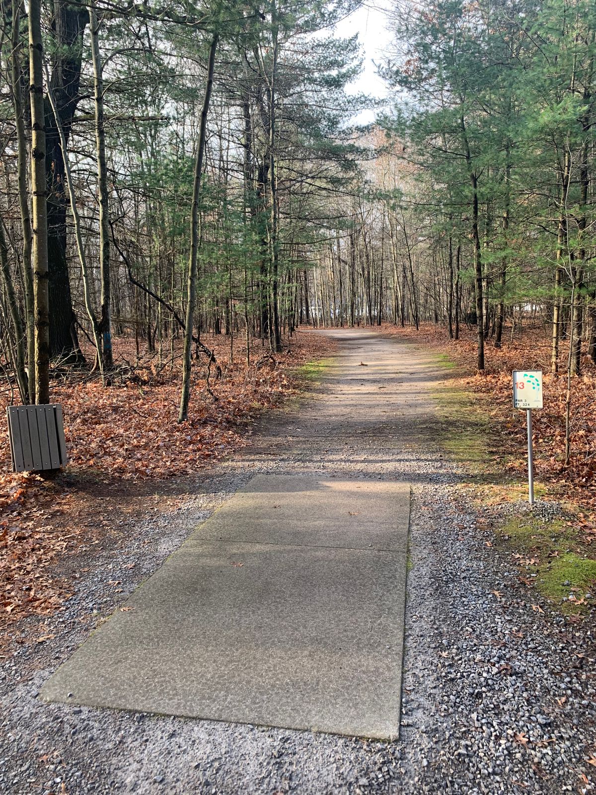 Hole 13 tee pad