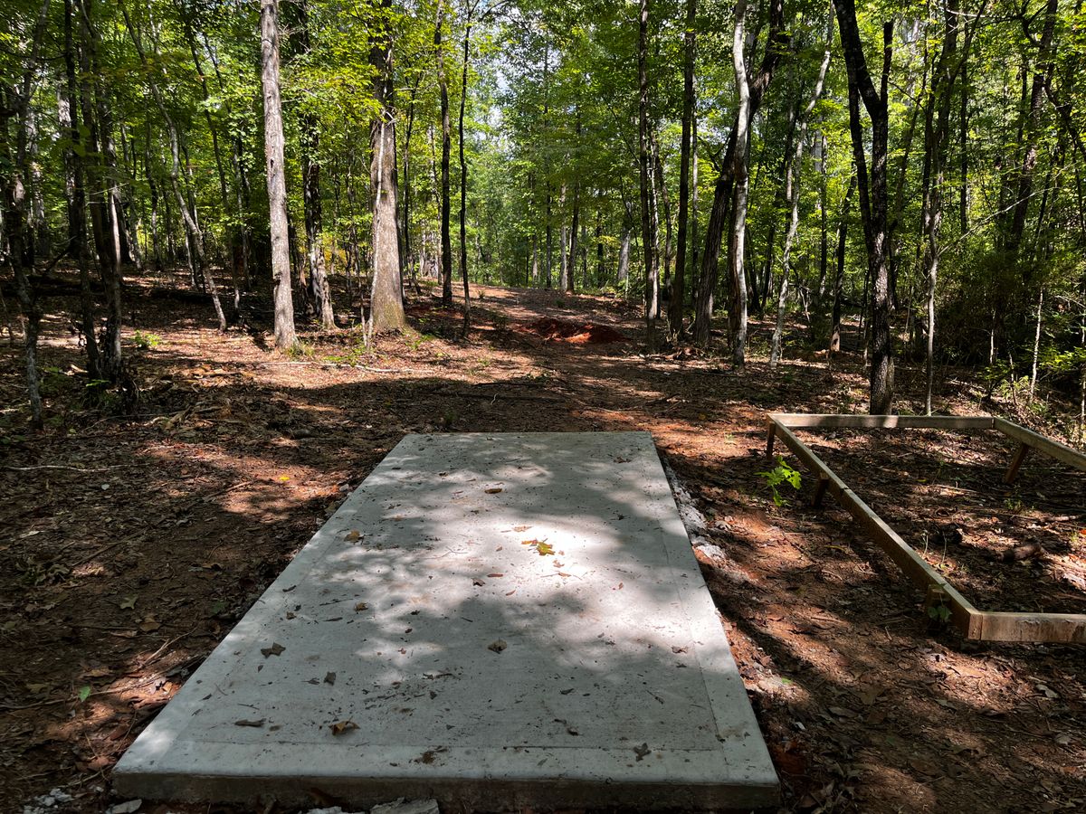 Hole 18 tee box