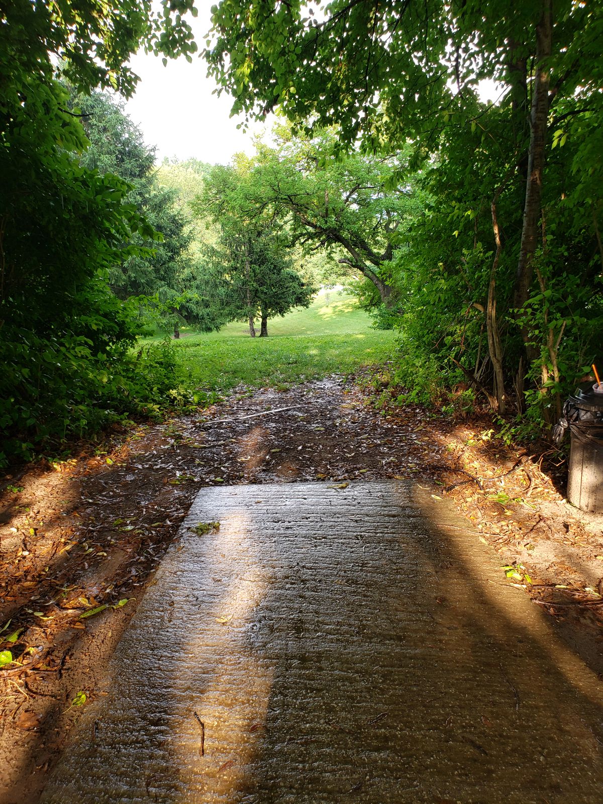 Hole 4 short teepad