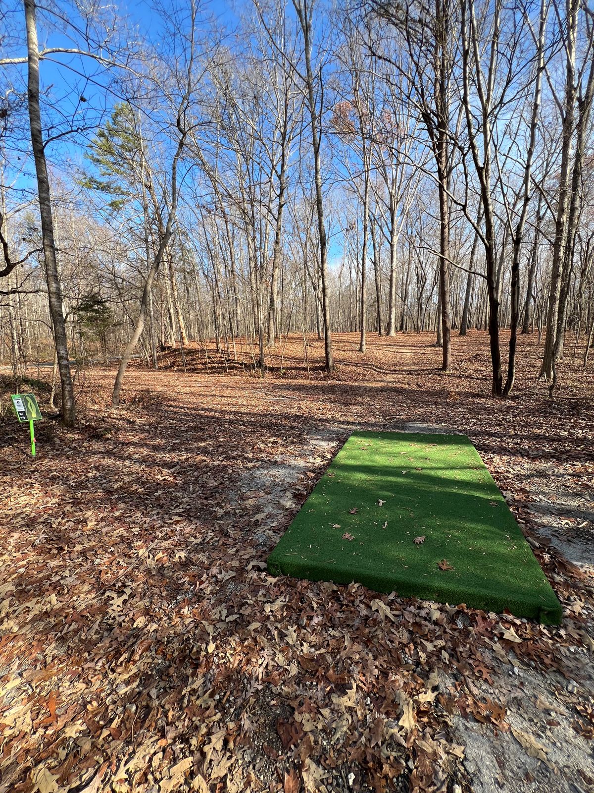 View from 8 tee pad