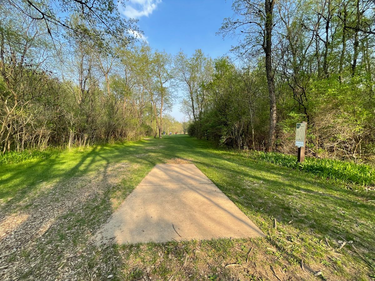 Hole 13 long tee