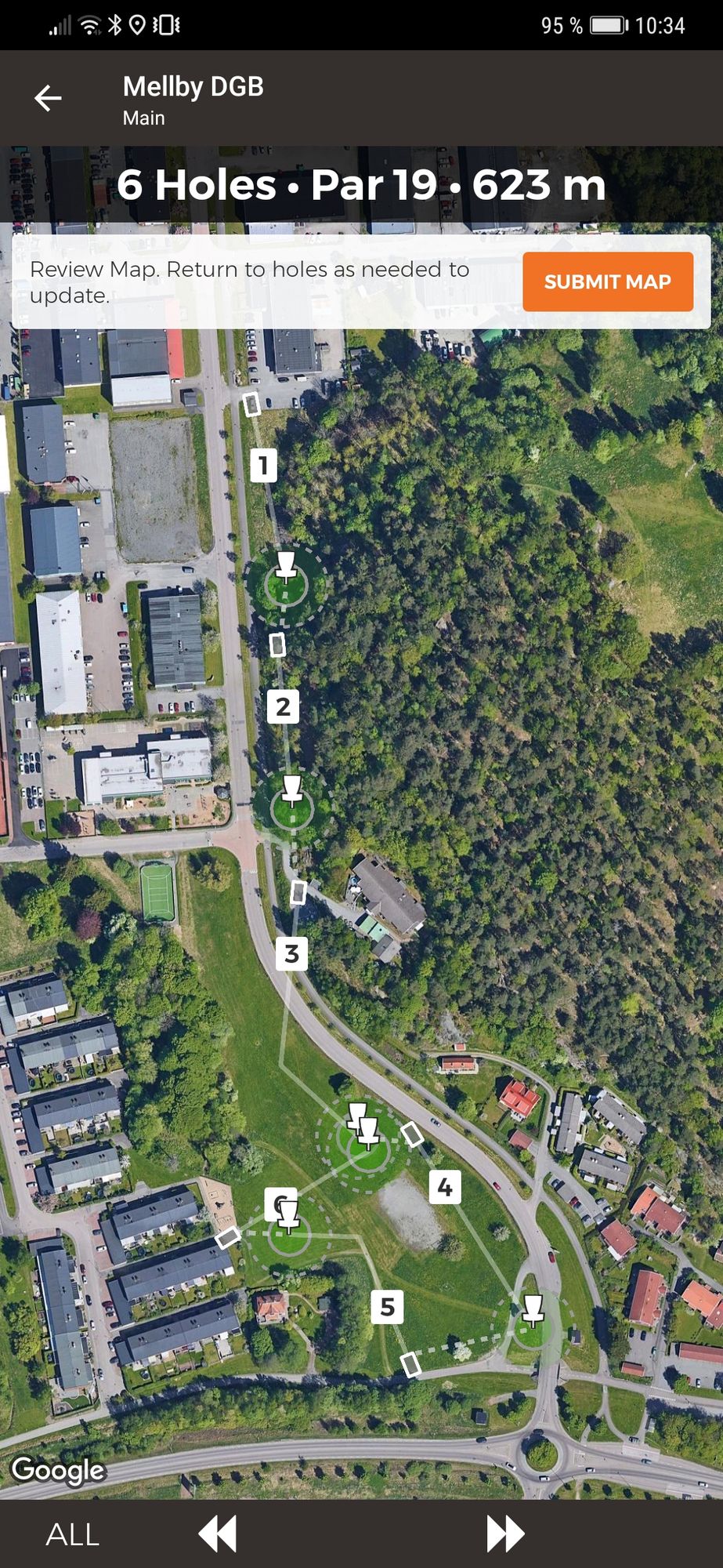 Alternativ layout 3 x 6 hål
