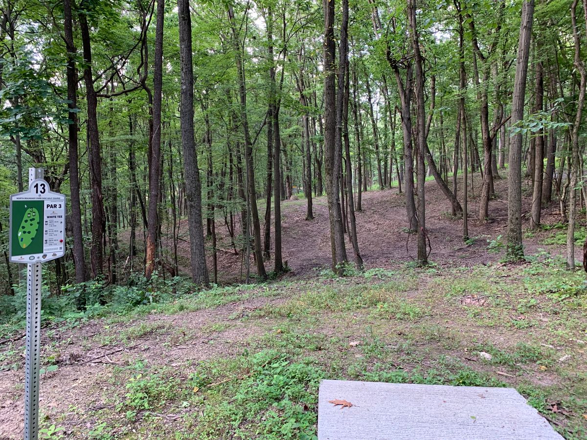 Hole 13 white tee