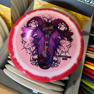 Custom Goat stamped discs.