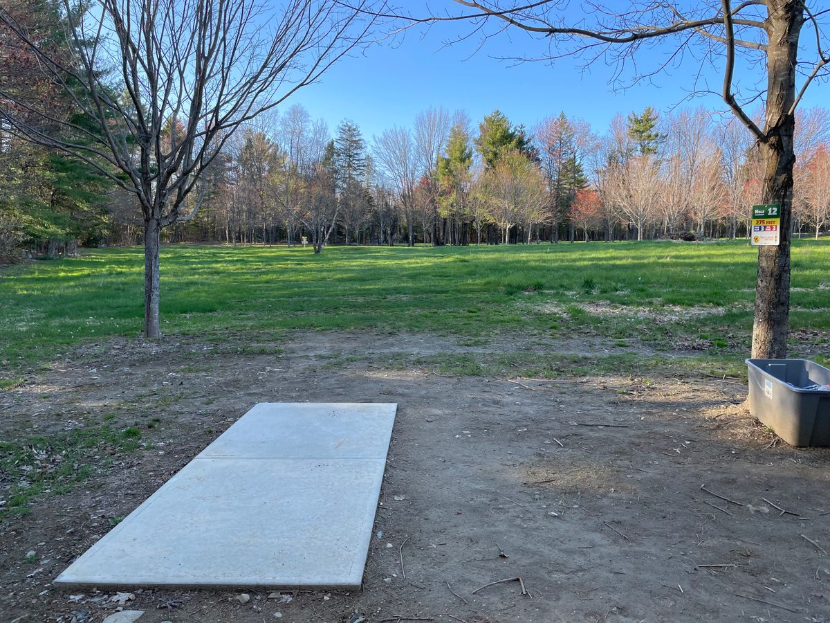 Hole 12 tee