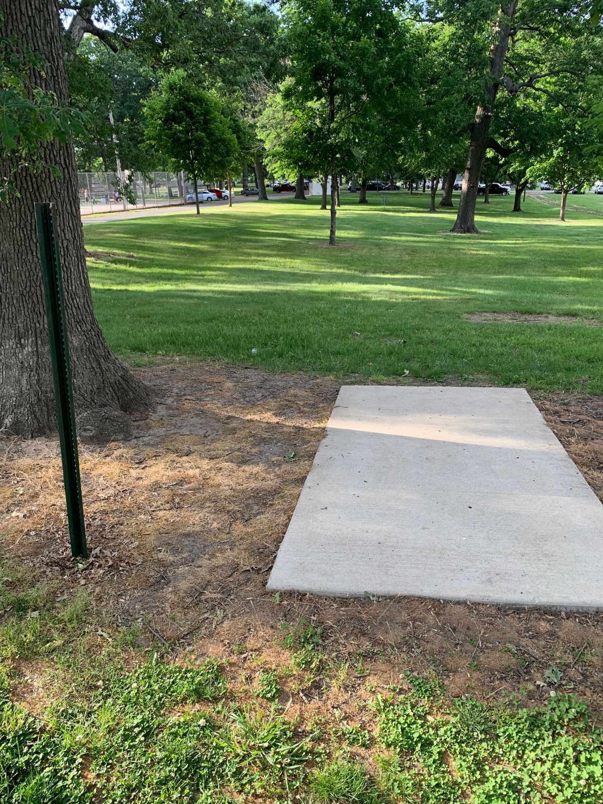 Tee sign missing for Basket 05 as of 05/31/2023.