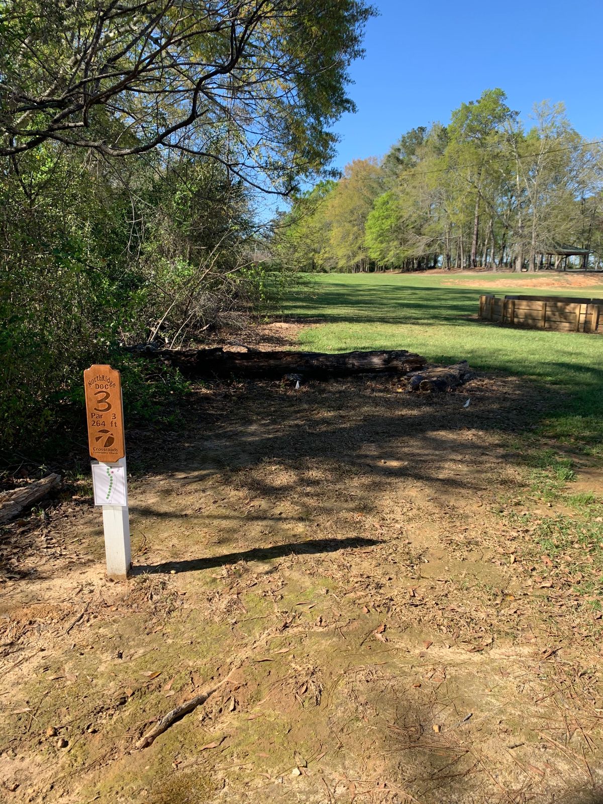 Hole 3 tee