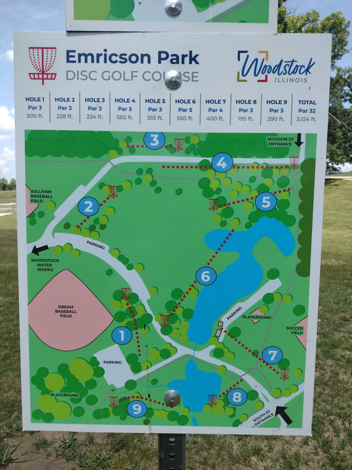 Updated signs are in! Here is the new layout,