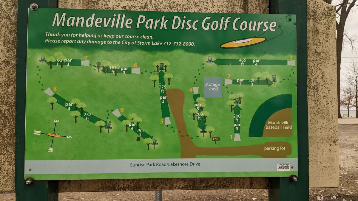 Mandeville Park Disc Golf Course