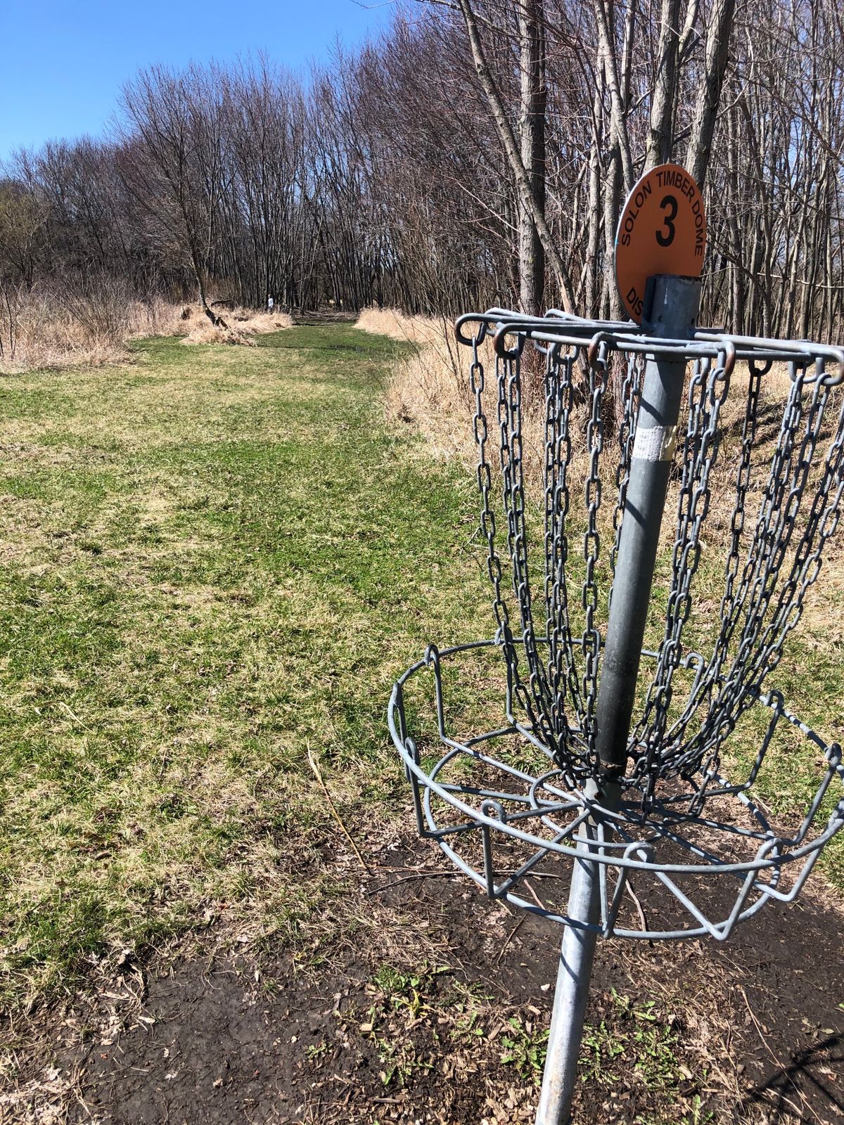 Hole 3 looking back from pin