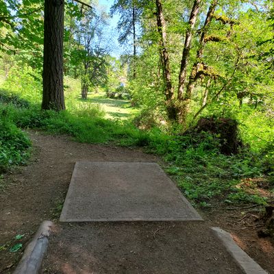 Hole 17 tee.