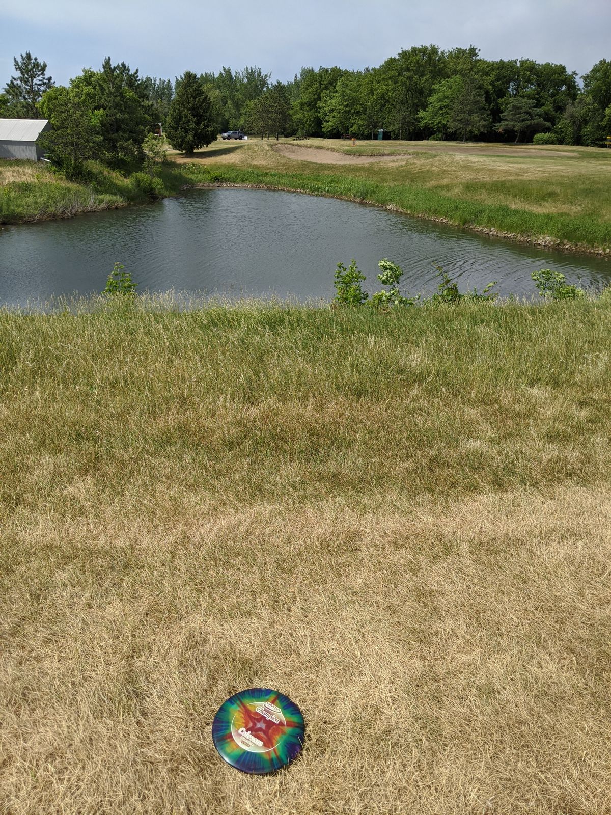 Second water crossing on 18