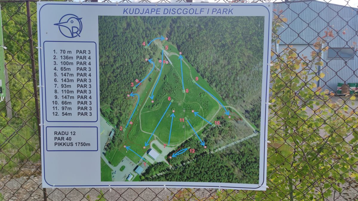 Kudjape Discgolf park