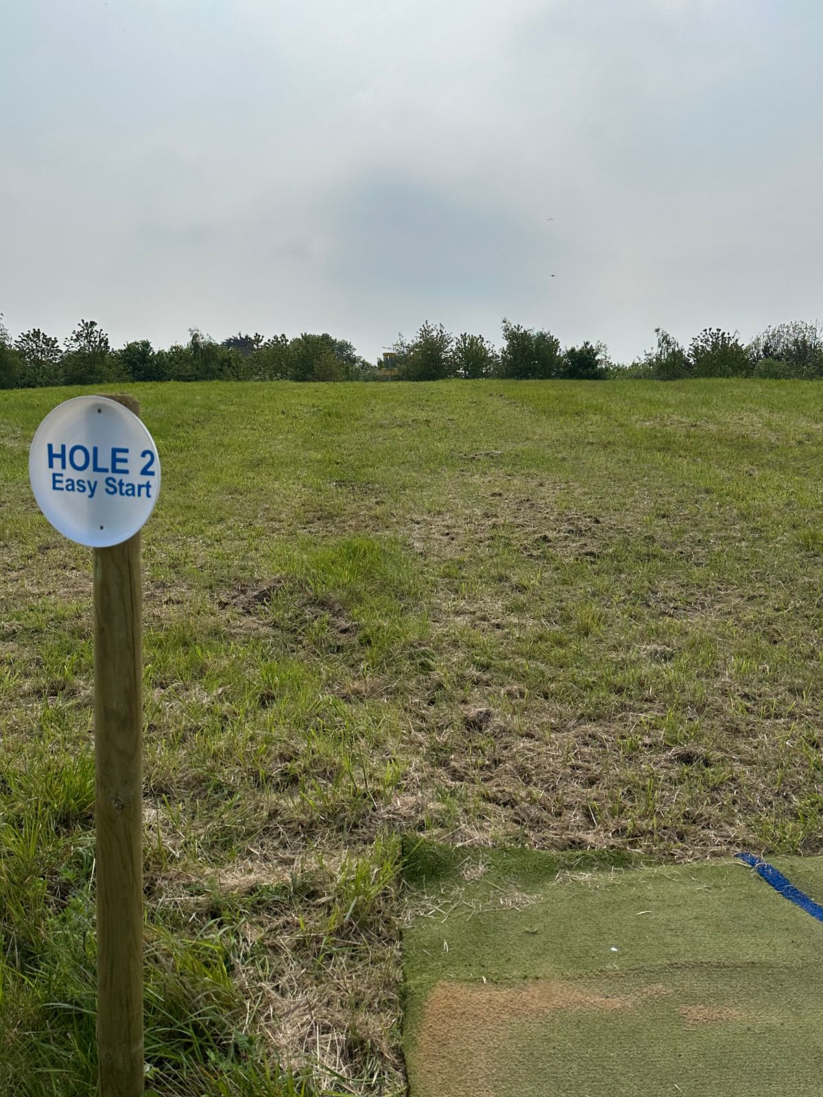 Hole 2 short course tee