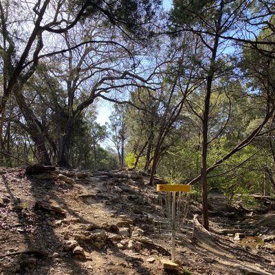 Looking back up hole 1’s fairway.