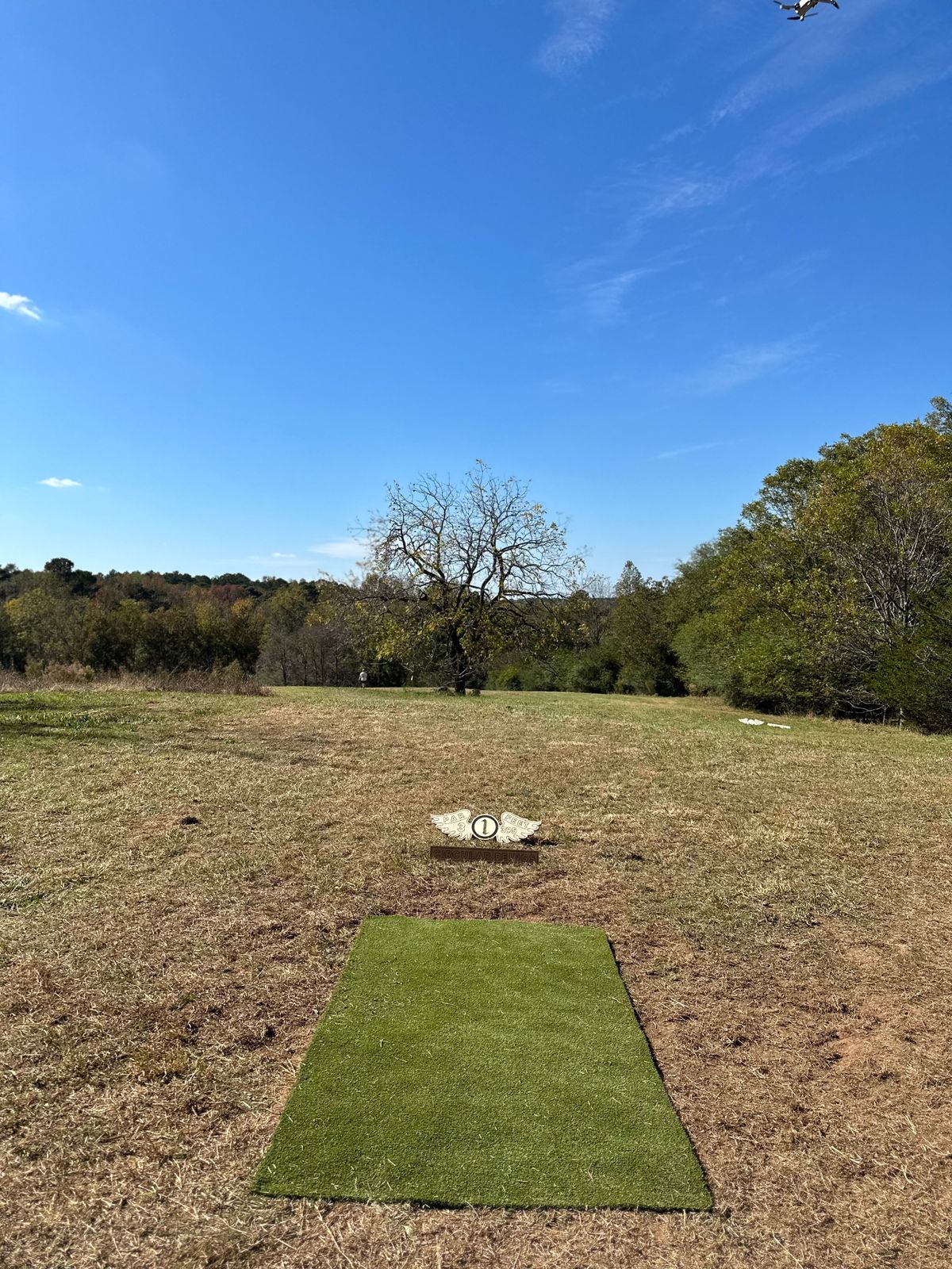 2023 Hole 1 Long tee position