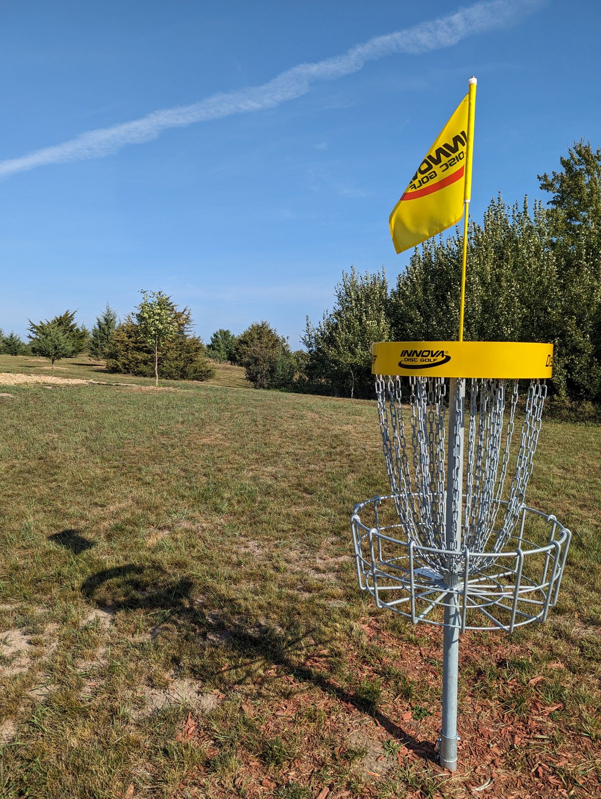 Long Basket looking back at fairway