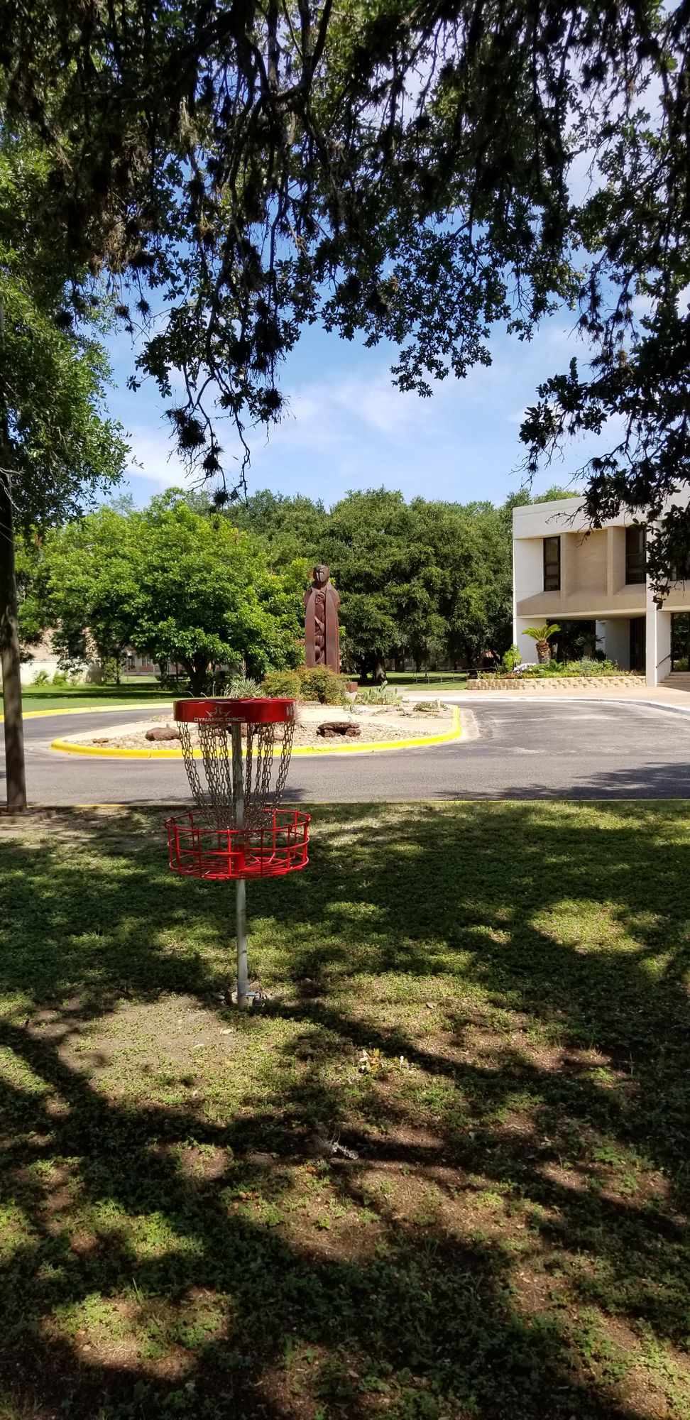 The green on hole 11.