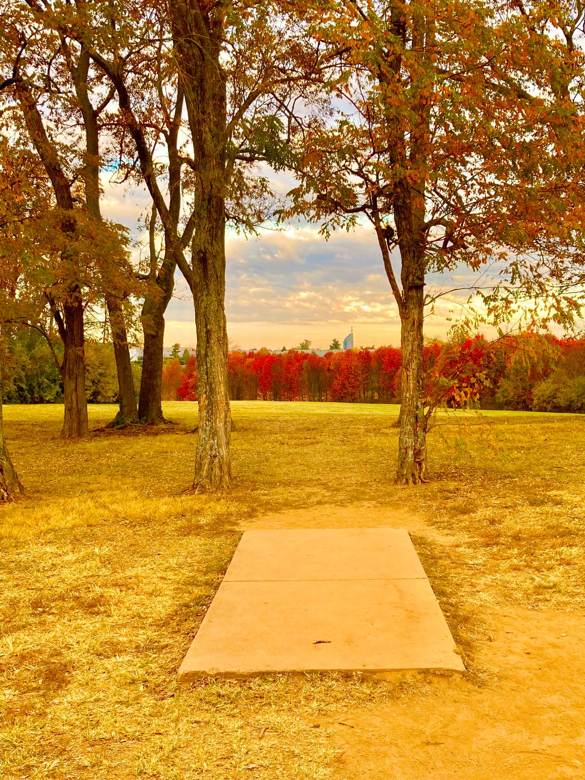 Hole 4 Fall colors