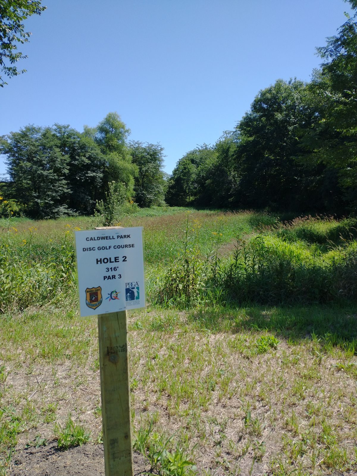 Sat 14th, this course is not ready to play yet. You would never find hole 2 without a map. Quit after one hole didn't want to lose discs
