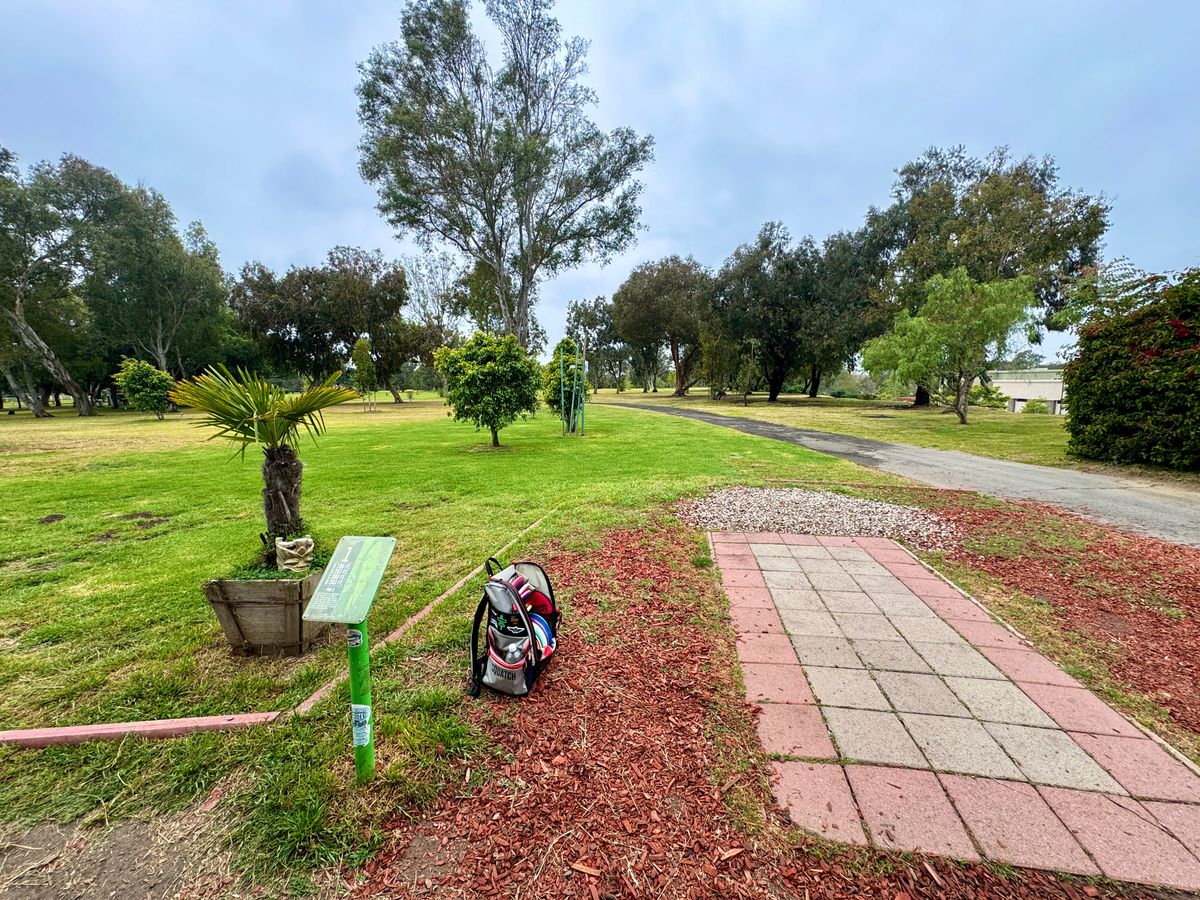 Beautiful starting hole.