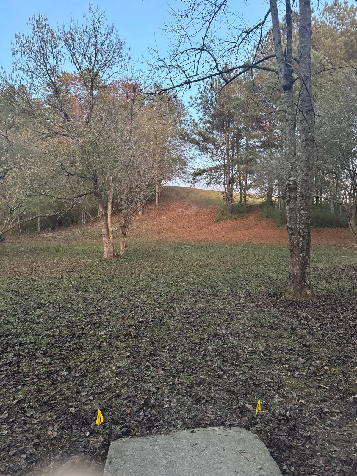 Hole 13 short teepad