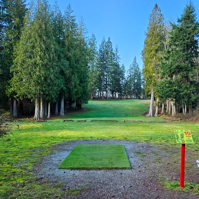 Hole 10 tee pad
