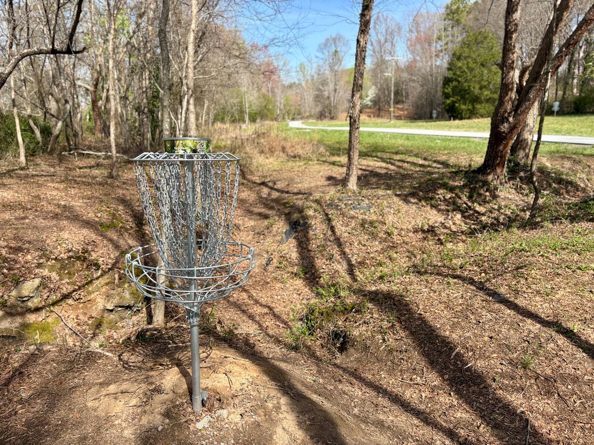 Hole 18 basket to tee