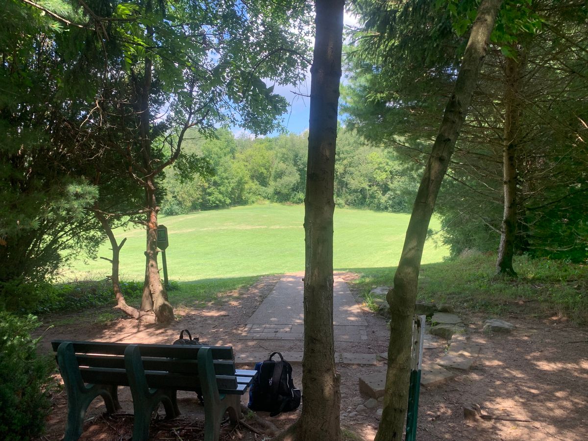 Nice little spot on the 14th tee box