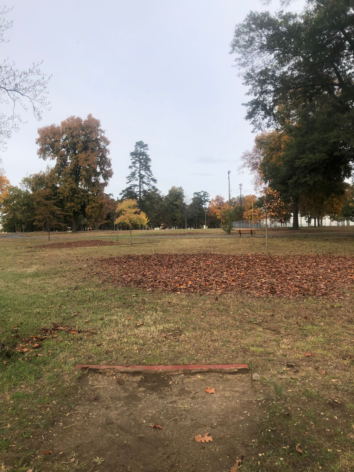 Hole 8 par 3 behind the soft ball right field.