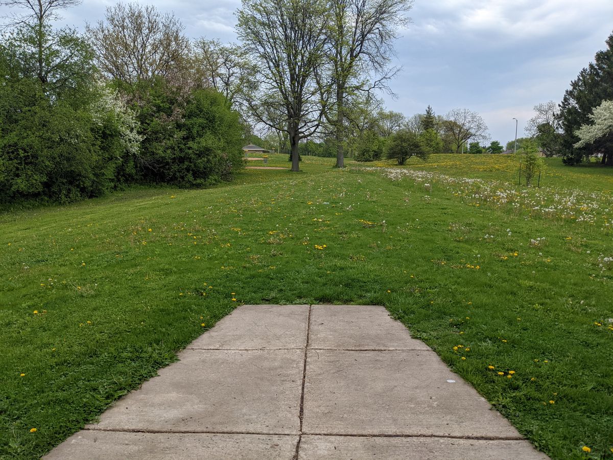 Hole 13 tee pad