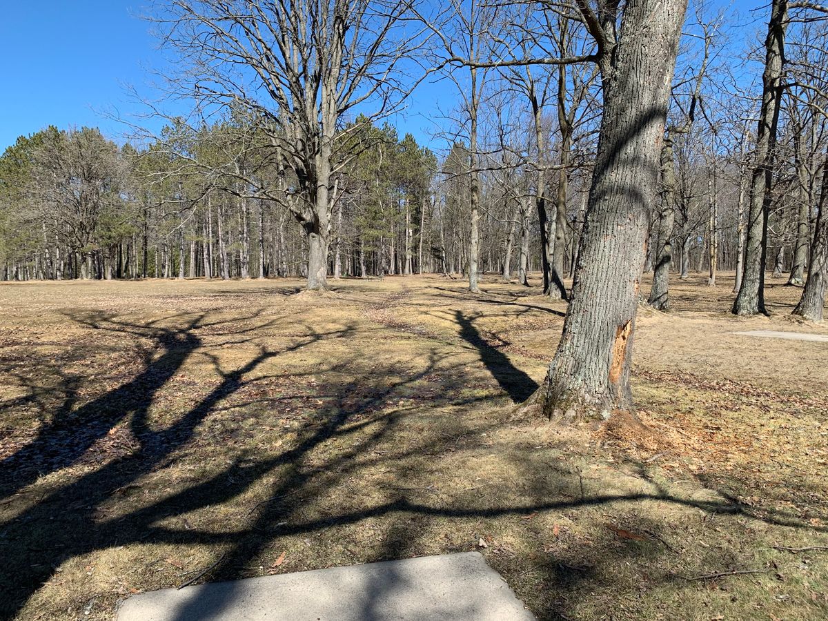 Hole 1 tee