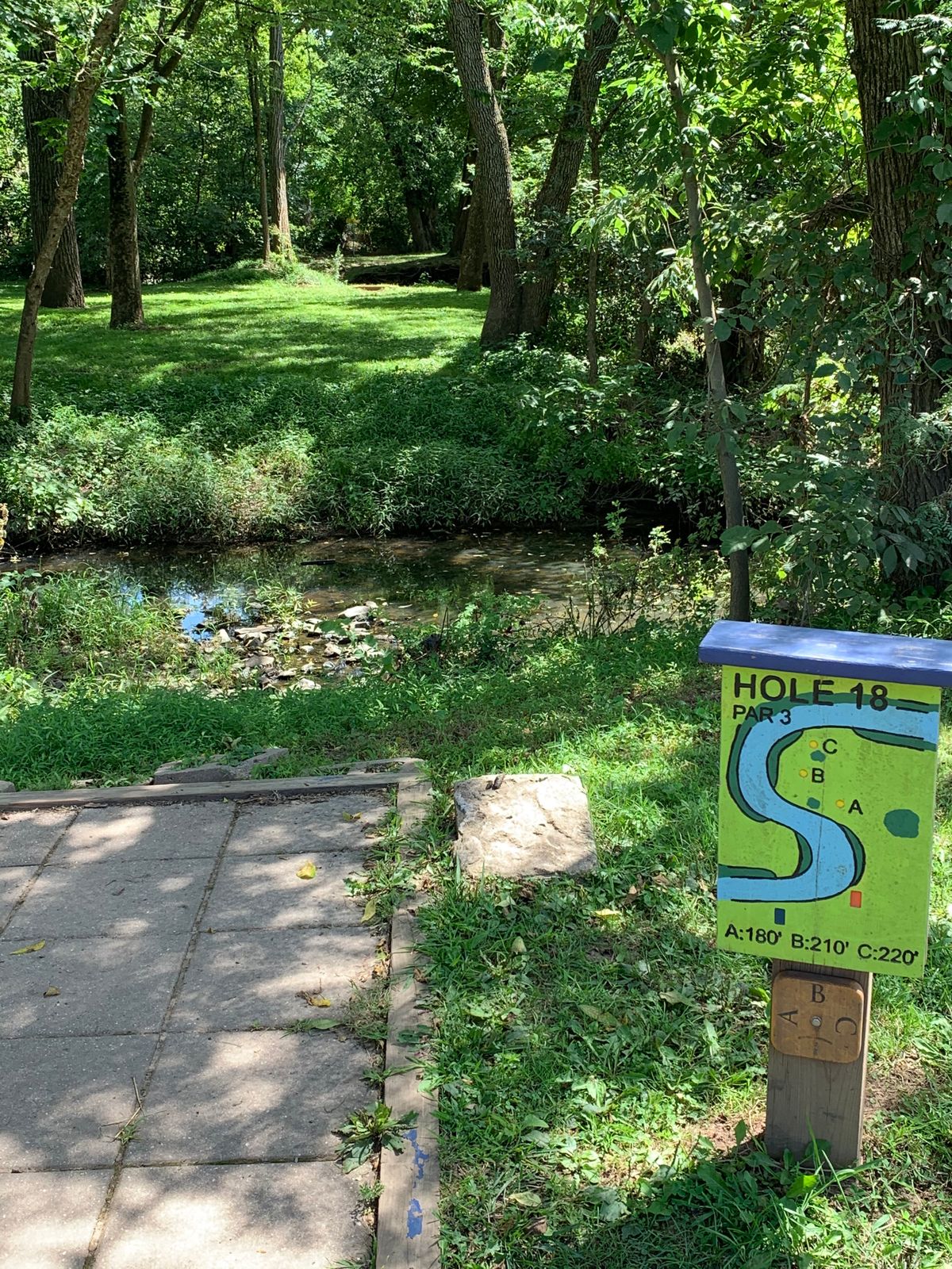 Hole 18.