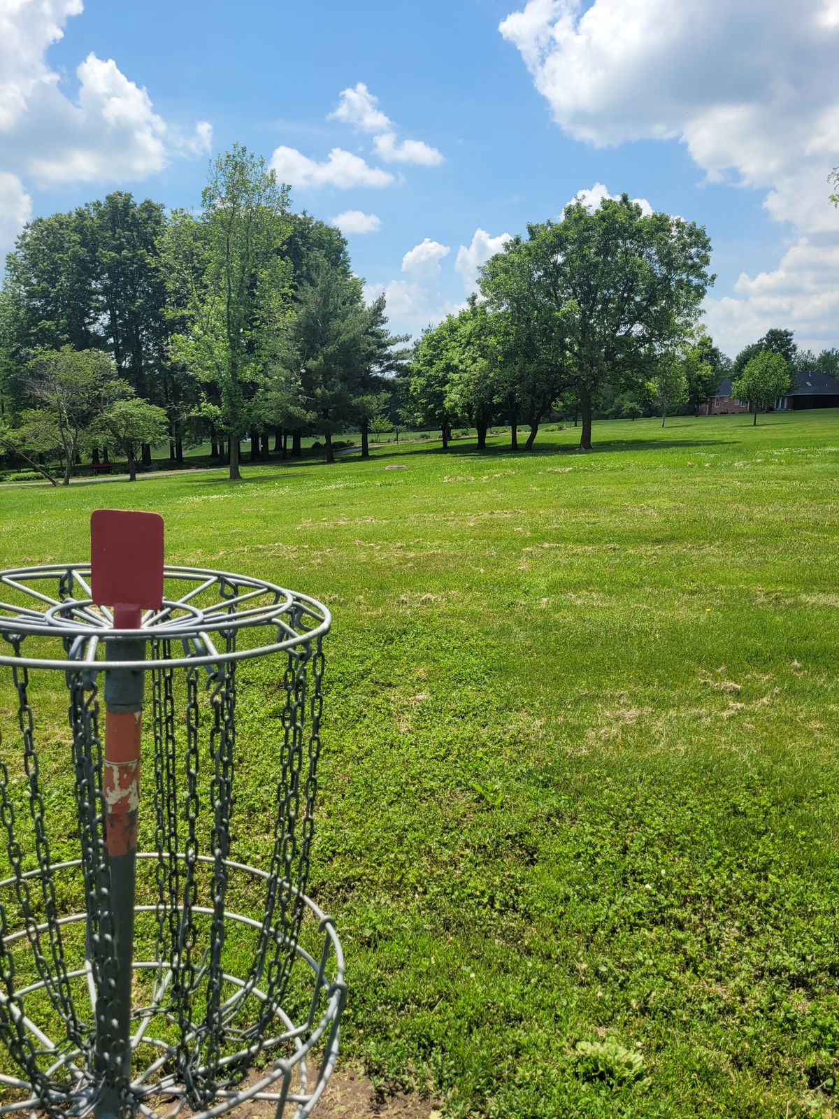 Hole 9 Basket to Tee