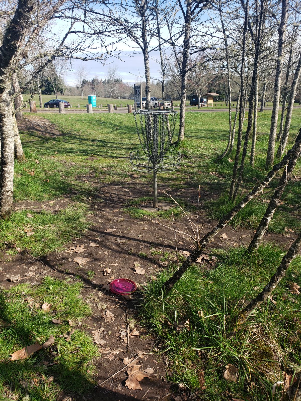 Hole 2 green