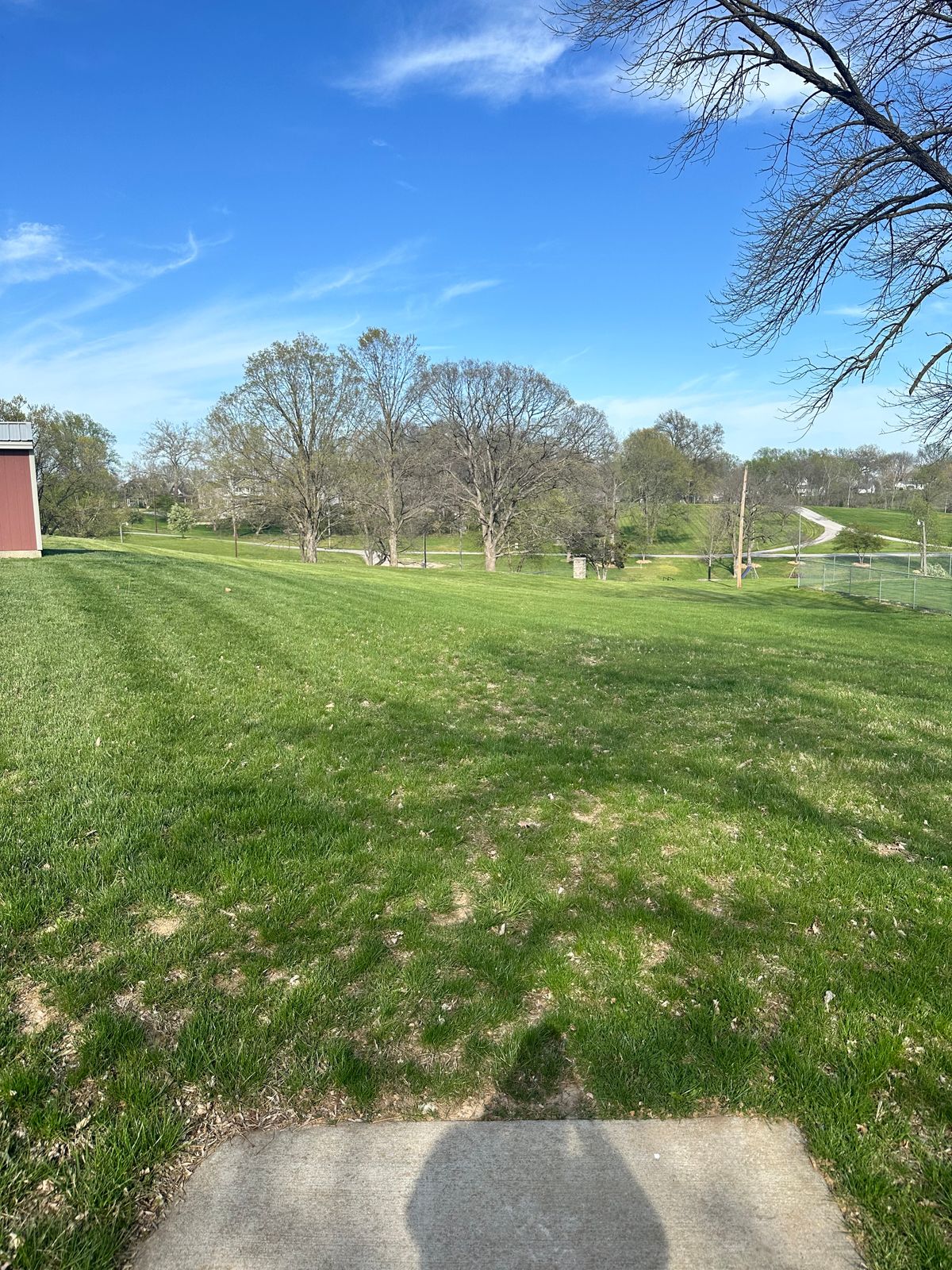 Hole 6 from tee pad