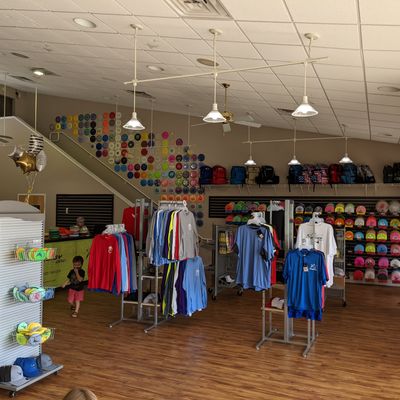 Spaced out, solid selection, friendly folks.